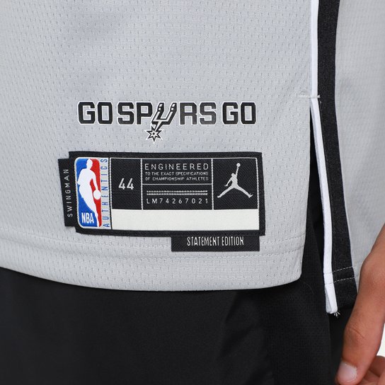 Regata Jersey NBA Nike San Antonio Spurs Victor Wembanyama Nº 1 Masculina