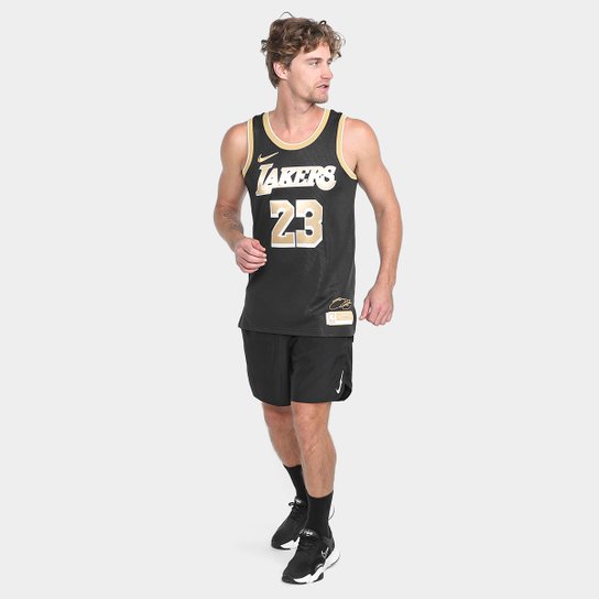 Regata Jersey NBA Nike Select Series Los Angeles Lakers Lebron James Nº 23 - Masculina