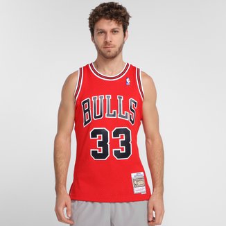 Regata Mitchell & Ness Chicago Bulls Masculina