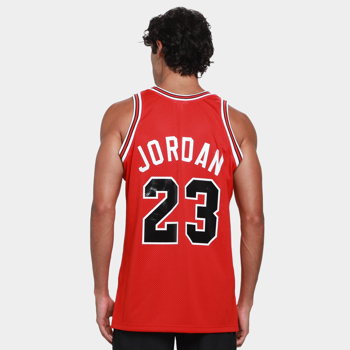 Regata NBA Chicago Bulls Michael Jordan Nº 23 Mitchell & Ness