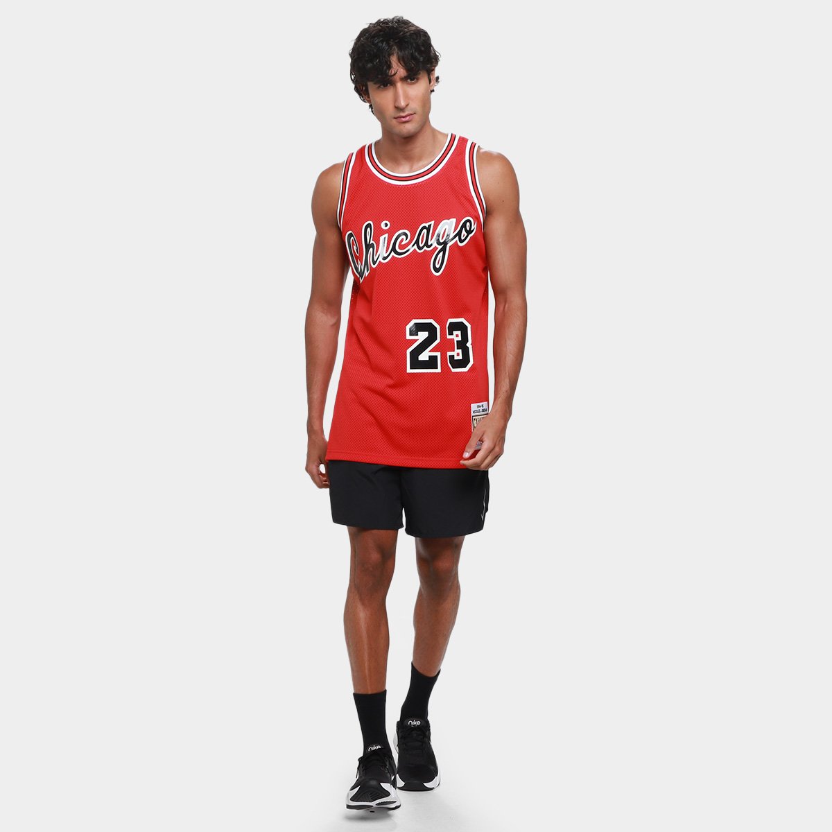 Regata NBA Chicago Bulls Michael Jordan Nº 23 Mitchell & Ness