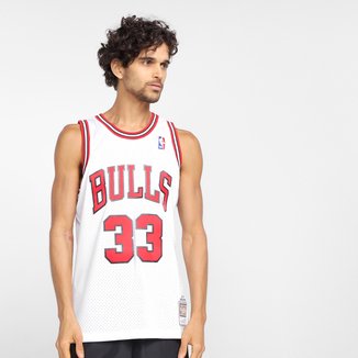 Regata NBA Chicago Bulls Pippen nº 33 Mitchell & Ness Masculina