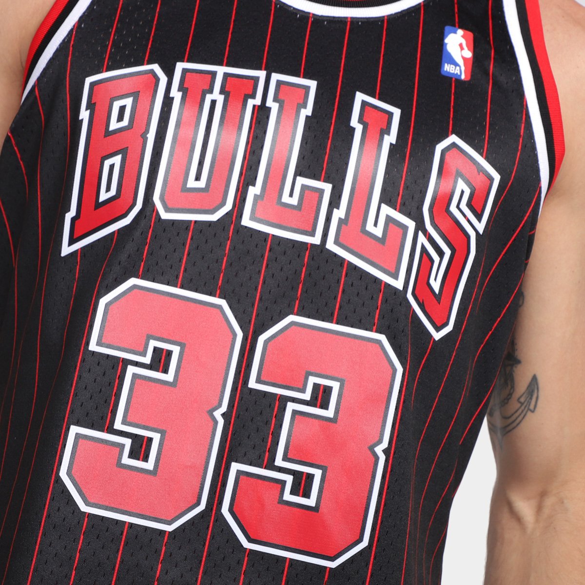 Regata NBA Chicago Bulls Scottie Pippen nº33 Mitchell & Ness