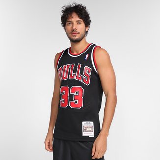 Regata NBA Chicago Bulls Scottie Pippen nº33 Mitchell & Ness Masculina