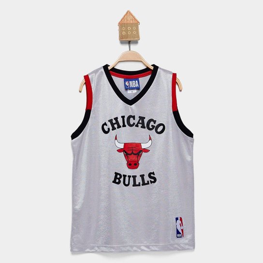 Regata NBA Infantil Chicago Bulls Braziline