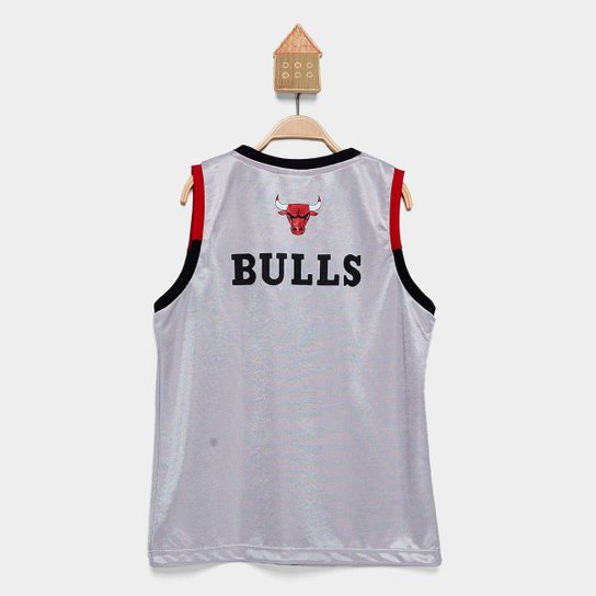 Regata NBA Infantil Chicago Bulls Braziline