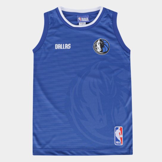 Regata NBA Infantil Dallas Mavericks Blooming Braziline