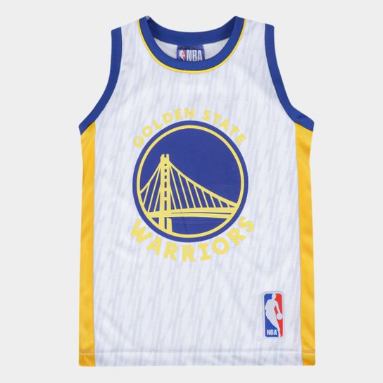 Regata NBA Infantil Golden State Warriors Braziline