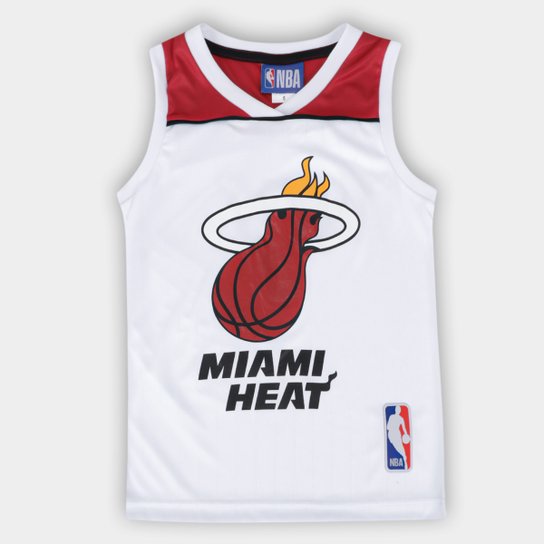Regata NBA Infantil Miami Heat Braziline