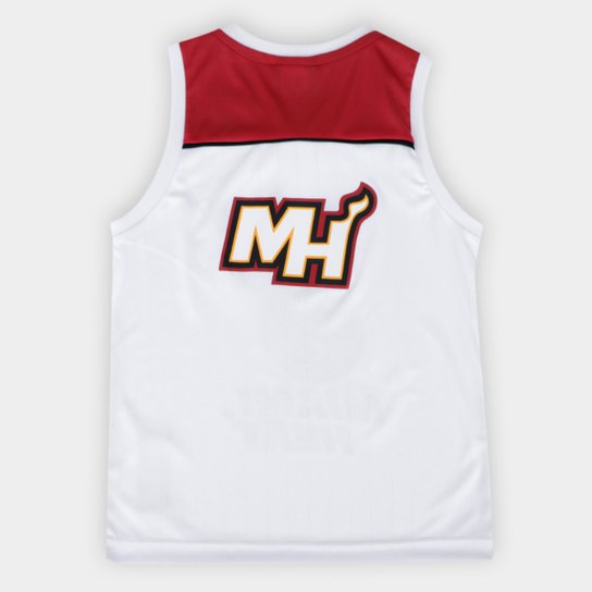 Regata NBA Infantil Miami Heat Braziline