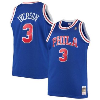 Regata NBA M&N Allen Iverson #3 Philadelphia 76ers - 1997-1997