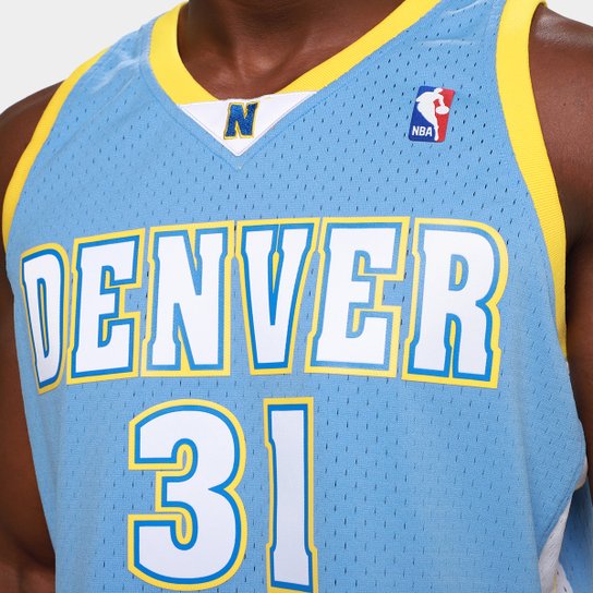 Regata NBA Mitchell & Ness Denver Nuggets Swingman Masculina