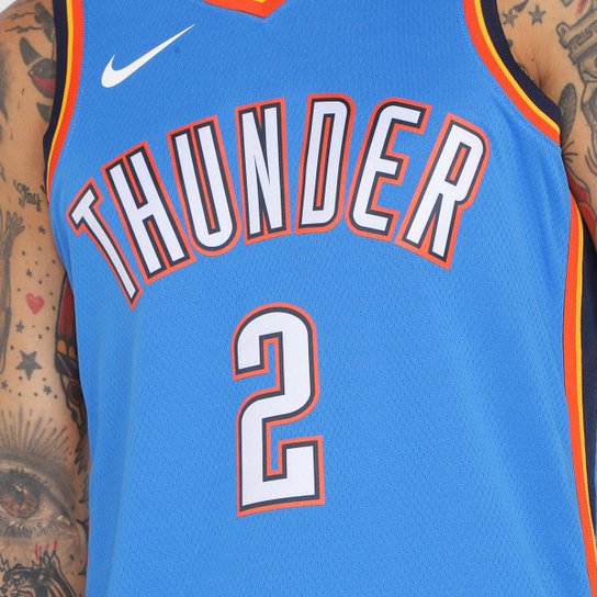 Regata NBA Nike Oklahoma City Thunder Shai Gilgeous-Alexander Nº 2 Dri-Fit Masculina
