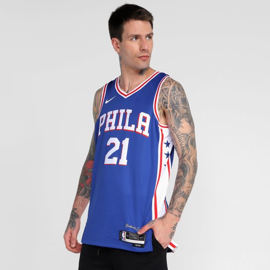Regata NBA Nike Philadelphia 76ers Dri-Fit Masculina