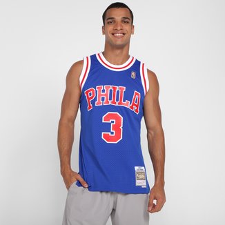 Regata NBA Philadelphia 76ers Mitchell & Ness Iverson 3 Masculina