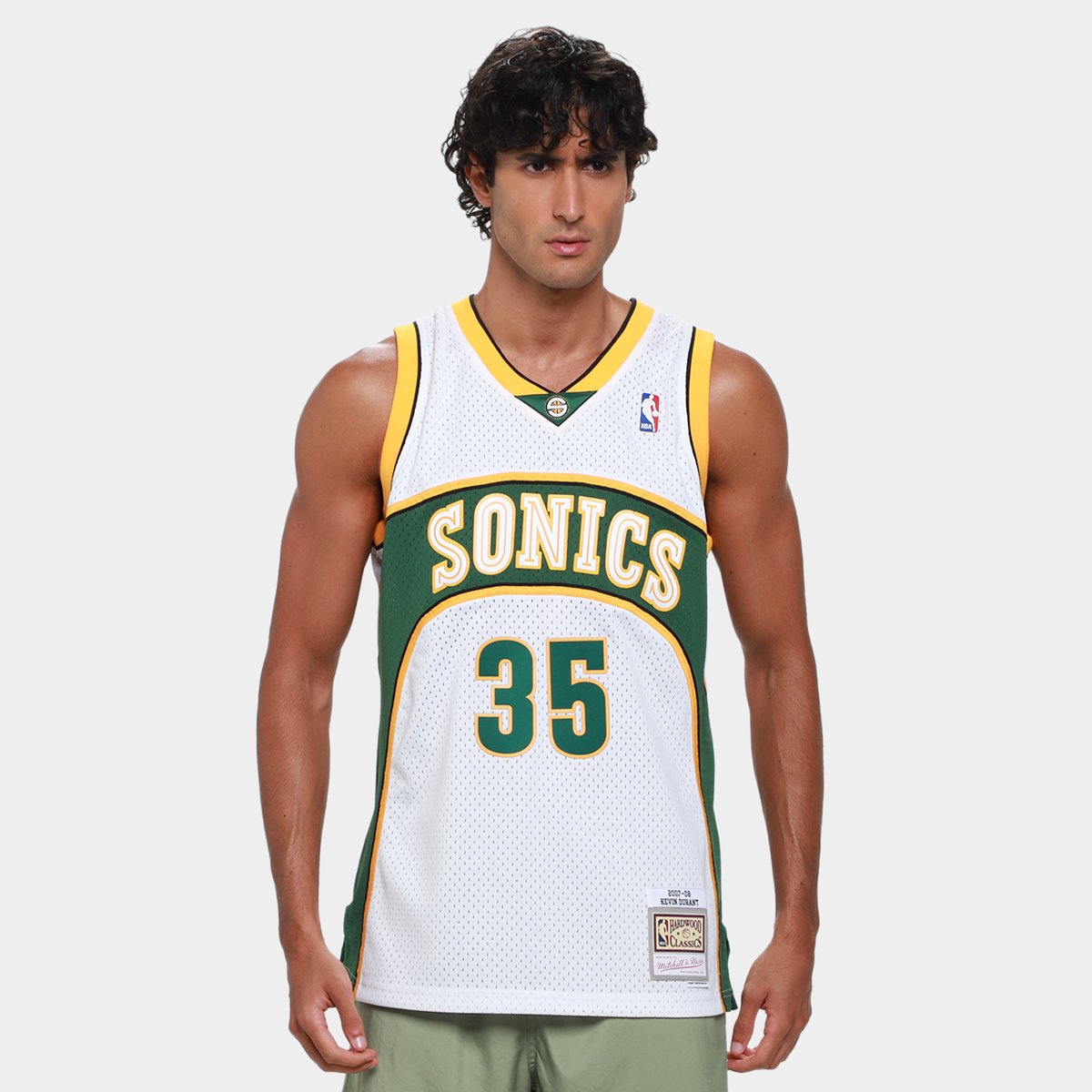 ウェア Mitchell & Ness NBA Kevin Durant 35 Regata NBA Seattle Supersonics Kevin Durant Nº 35 Mitchell & Ness