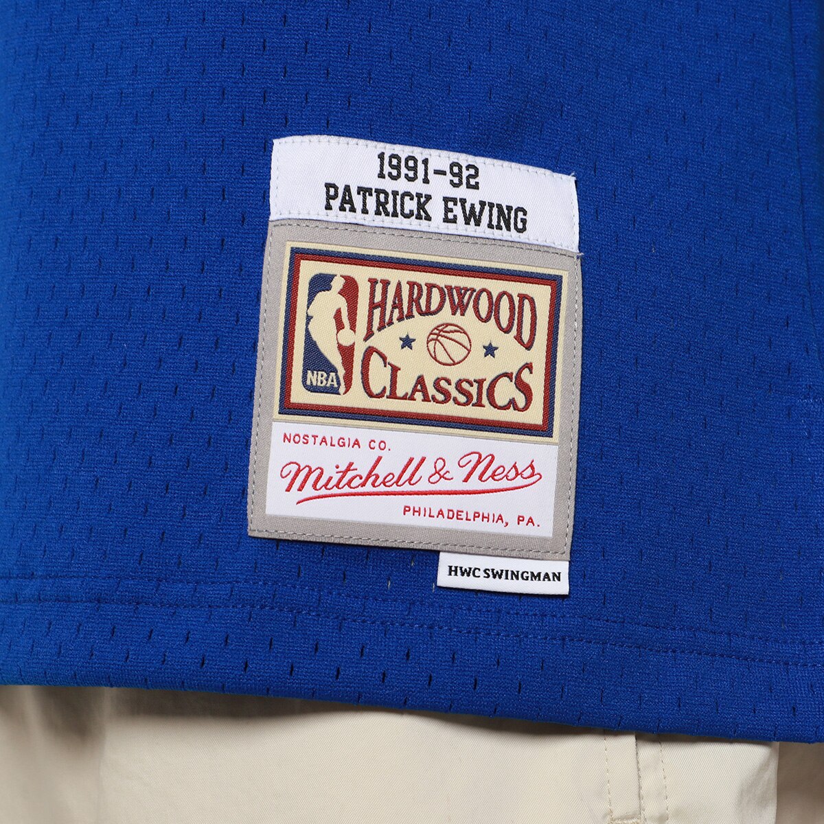 Regata New York Knicks Patrick Ewing Mitchell & Ness Road
