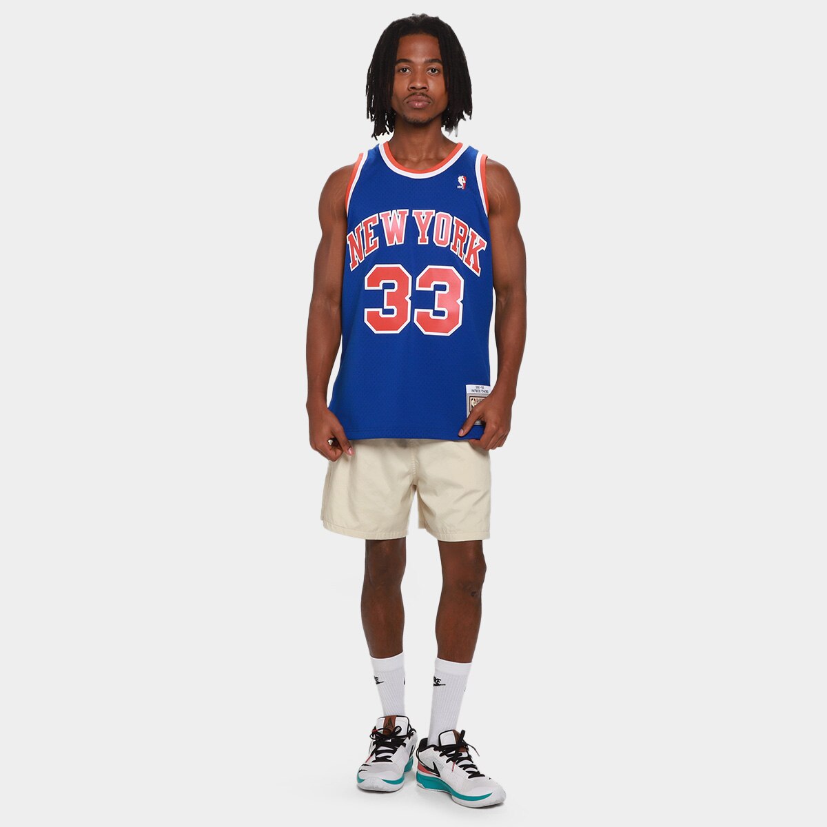 Regata New York Knicks Patrick Ewing Mitchell & Ness Road
