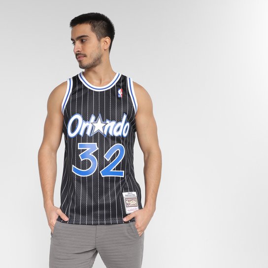 Regata Orlando Magic Shaquille O'Neal Mitchell & Ness Alternate Masculina