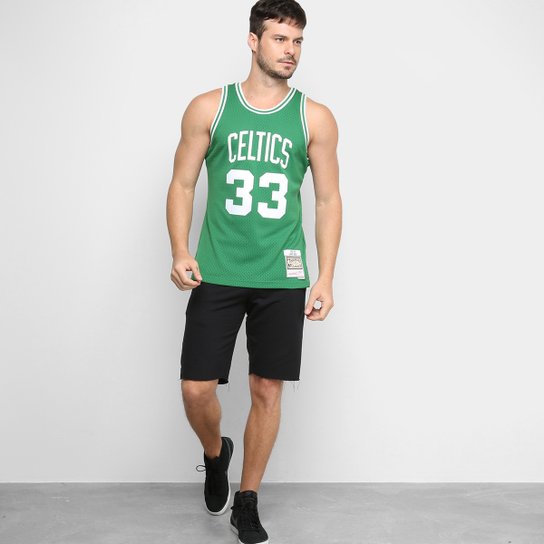 Regata Swingman Mitchell & Ness NBA Boston Celtics Masculina