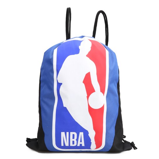 Sacola NBA Long Man DMW Gym Sack - Azul+Vermelho