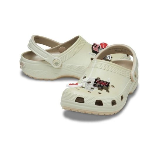 Sandália crocs nba bulls elevated classic clog multi
