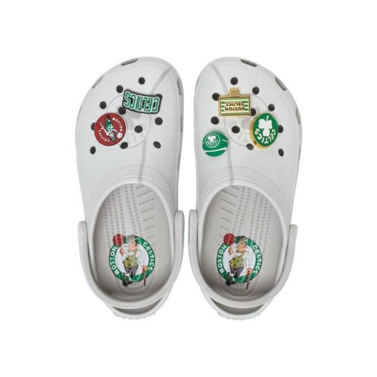 Sandália crocs nba celtics elevated classic clog multi