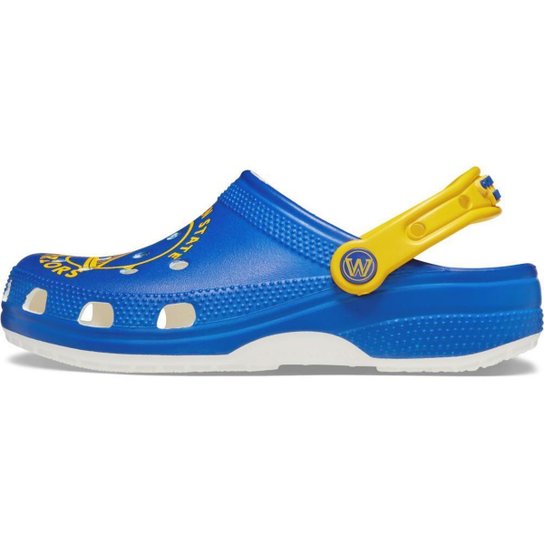 Sandália crocs nba gs warriors clog white