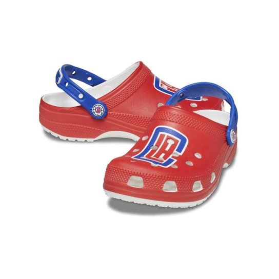 Sandália crocs nba la clippers blue