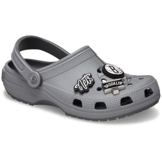 Sandália crocs nba nets elevated classic clog multi