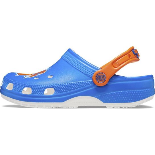 Sandália crocs nba new york knicks white