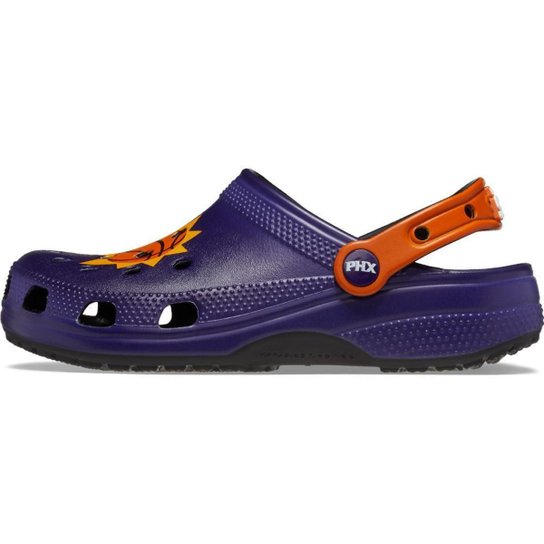 Sandália crocs nba phoenix suns classic clog black