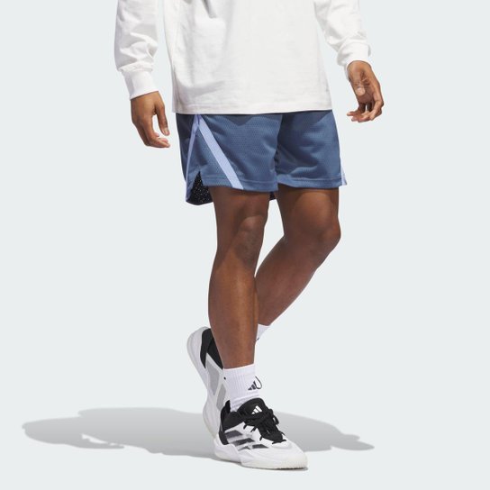 Short Adidas Malha Elástica Select Masculino