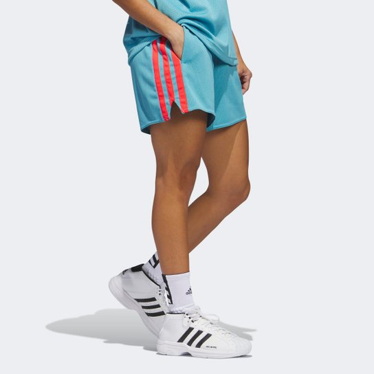Short Adidas Select 3 Stripes Feminino