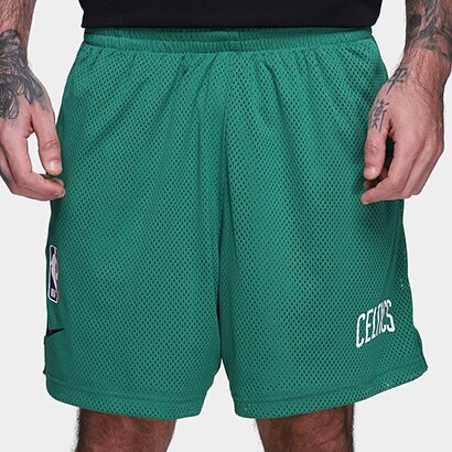 Short NBA Nike Bostos Celtics Masculino - Verde