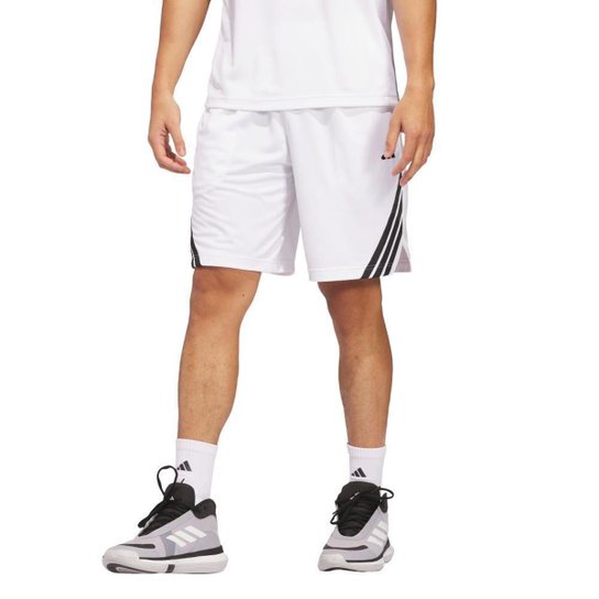 Shorts Basquete Legends Três Listras Masculina