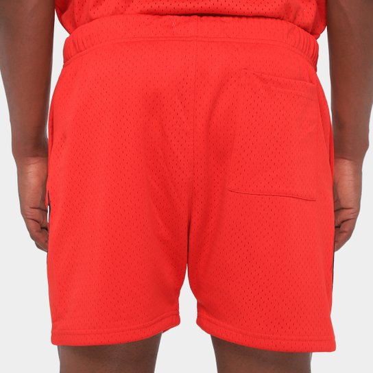 Shorts NBA Chicago Bulls Logo Classic Mesh Pro Standard Masculino