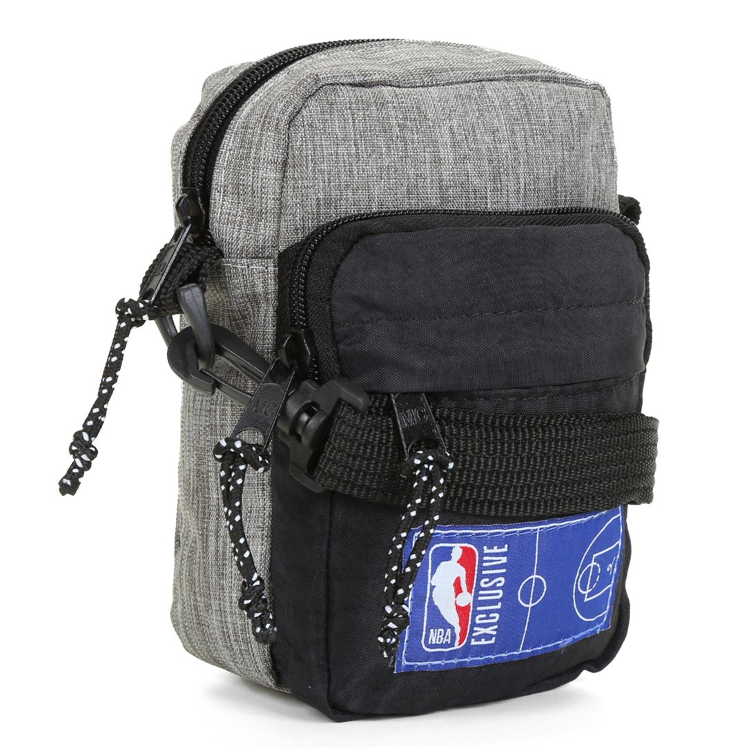 Shoulder Bag NBA Masculina Mescla Loja NBA