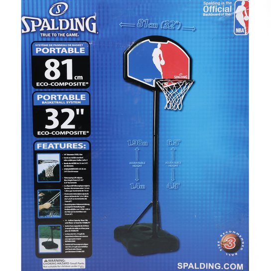 Tabela de Basquete Spalding NBA Logoman Junior