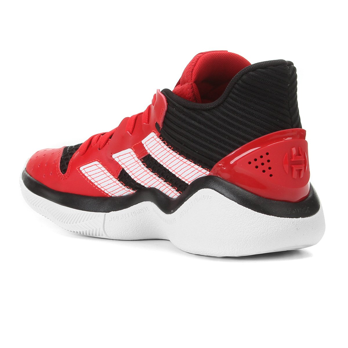 tenis adidas masculino vermelho e preto