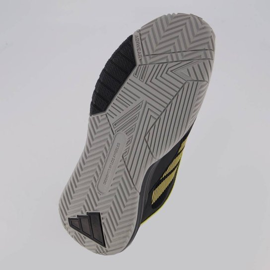 Tênis Adidas Own The Game 3.0 Preto e Amarelo