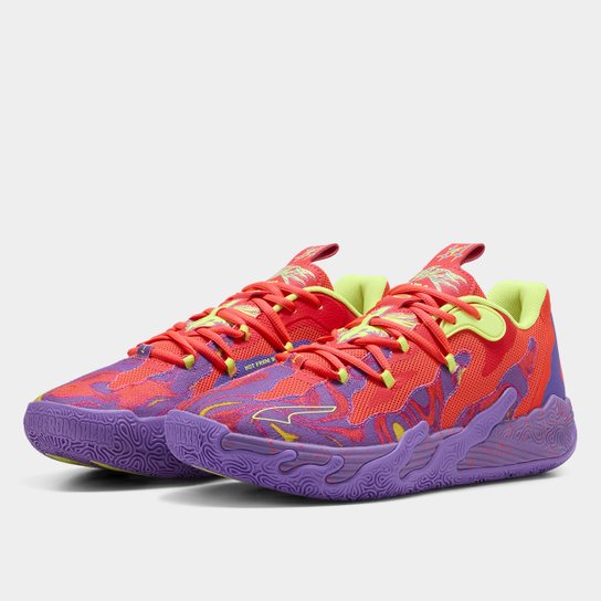 Tênis Basquete Puma MB.03 Lo Lava