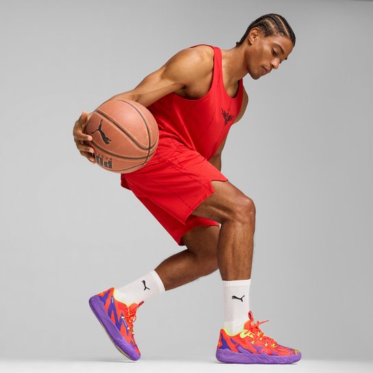 Tênis Basquete Puma MB.03 Lo Lava