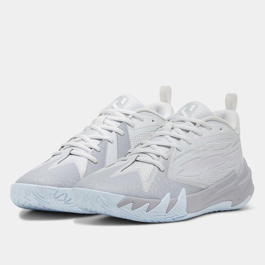 Tênis Couro Puma NBA Scoot 1 Grey Ice