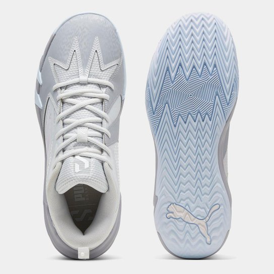 Tênis Couro Puma NBA Scoot 1 Grey Ice