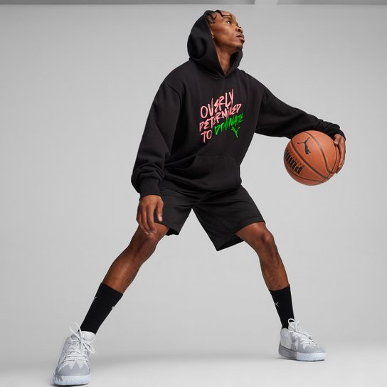 Tênis Couro Puma NBA Scoot 1 Grey Ice