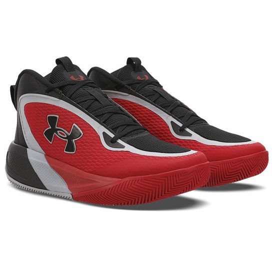 Tênis de Basquete Masculino Under Armour Swish 2 41 Vermelho