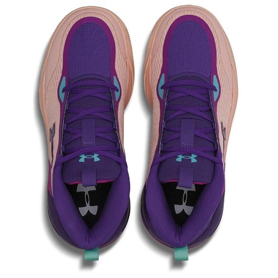 Tênis de Basquete Masculino Under Armour Swish 2 44 Rosa