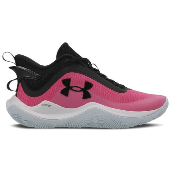 Tênis de Basquete Masculino Under Armour Swish 47 Rosa