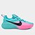 Tênis NBA Nike Lebron TR1 Masculino - Azul+Rosa